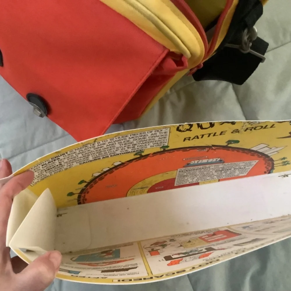 Capezio vintage messenger